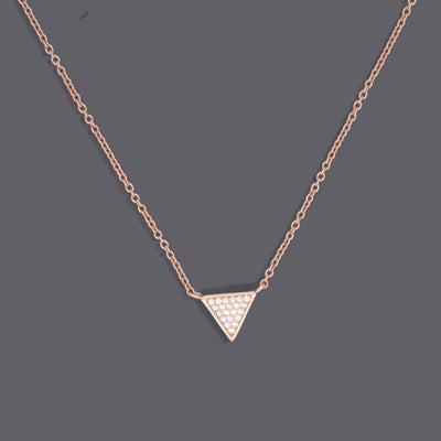 Triangle Necklaces Cz