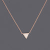 Triangle Necklaces Cz