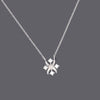 Four Diamonds Clover Necklaces