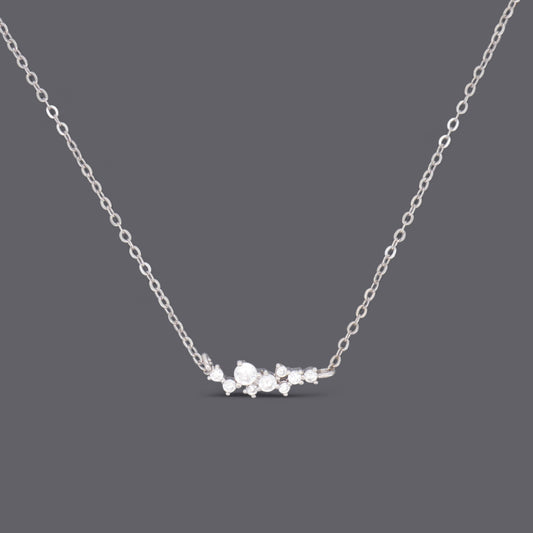 Cluster Cz Necklaces