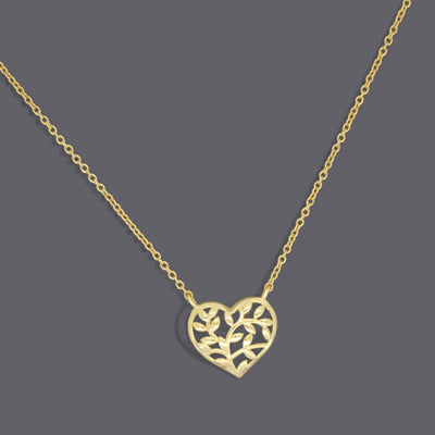 Heart & Leaf Necklaces