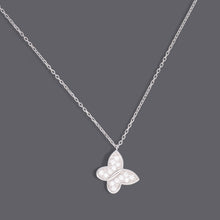 Small Butterfly Necklaces Cz