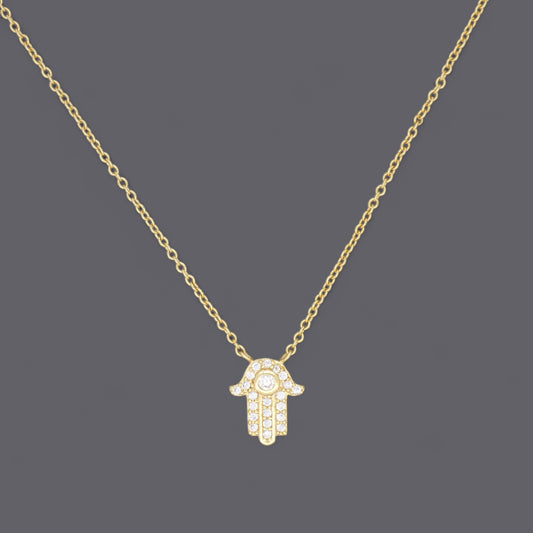 Small Hand Necklaces