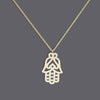 Large Hand Necklaces