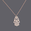 Large Hand Necklaces