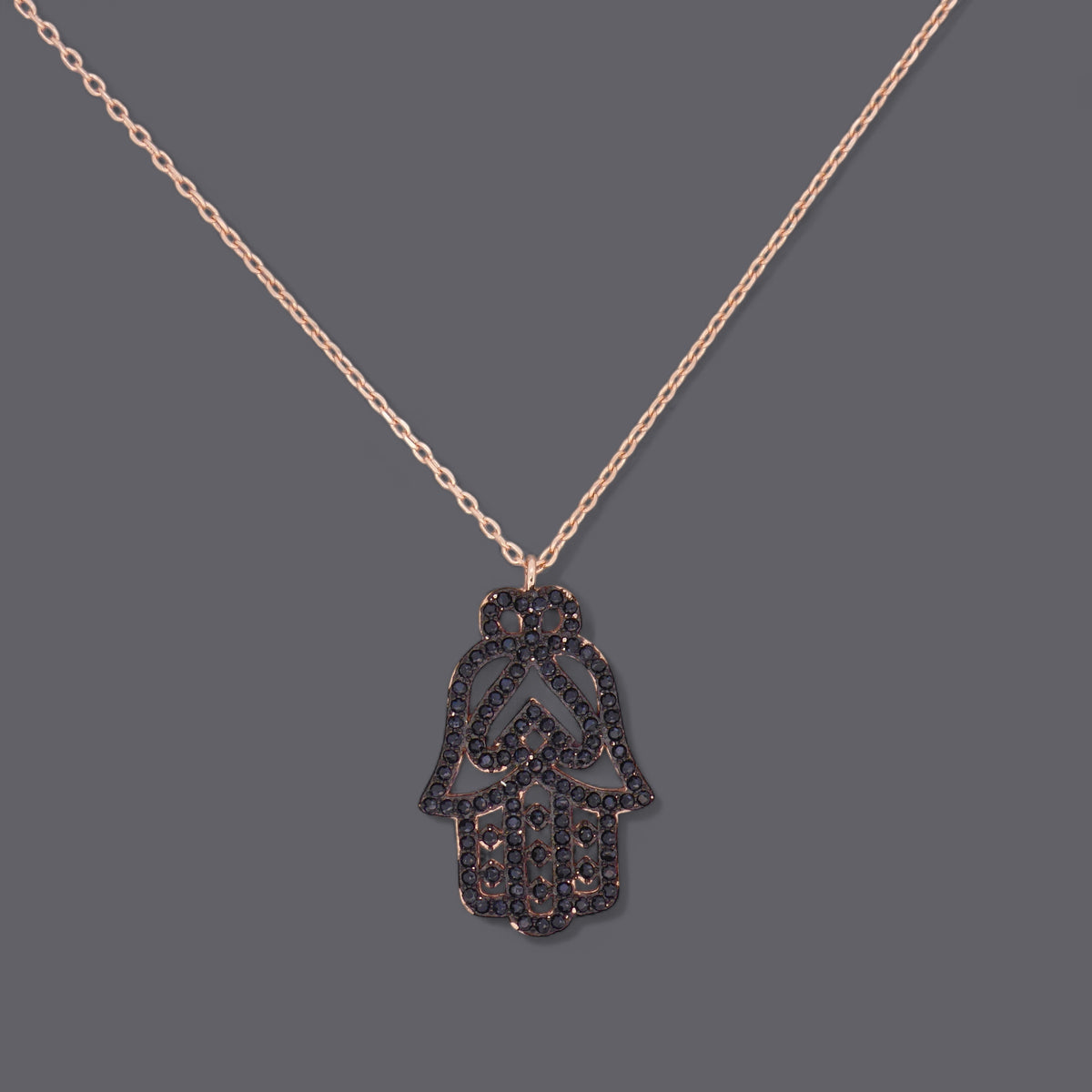 Large Hand Necklaces