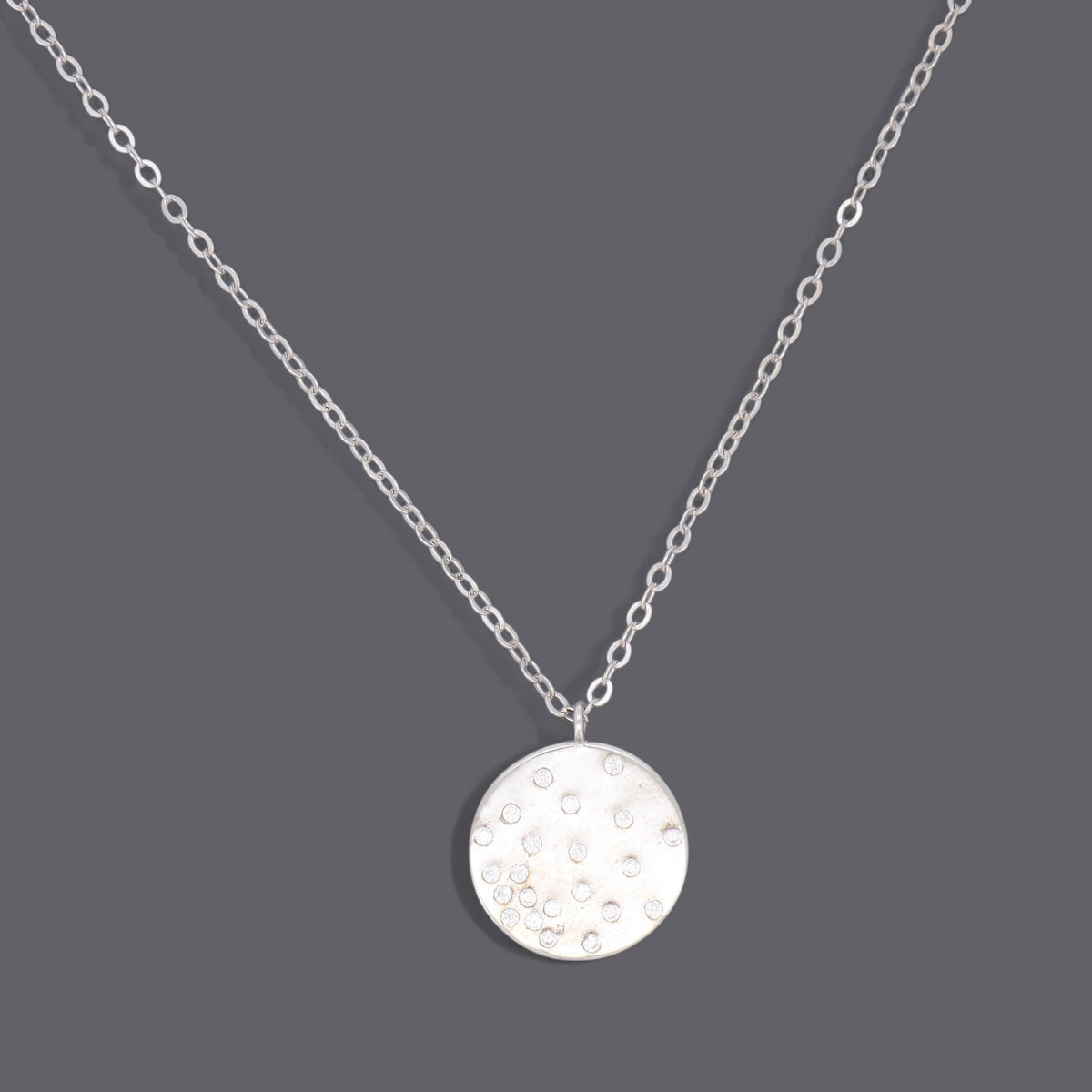 Galaxy Disc Necklaces