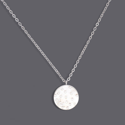 Galaxy Disc Necklaces