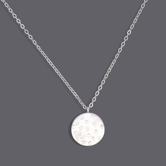 Galaxy Disc Necklaces
