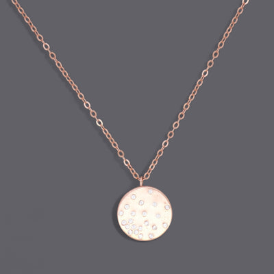 Galaxy Disc Necklaces