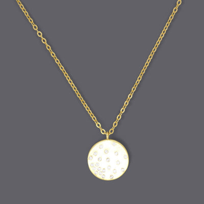 Galaxy Disc Necklaces