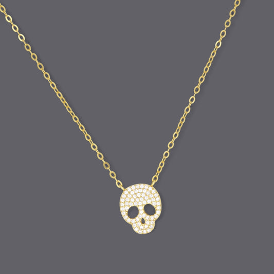 Skull Cz Necklaces