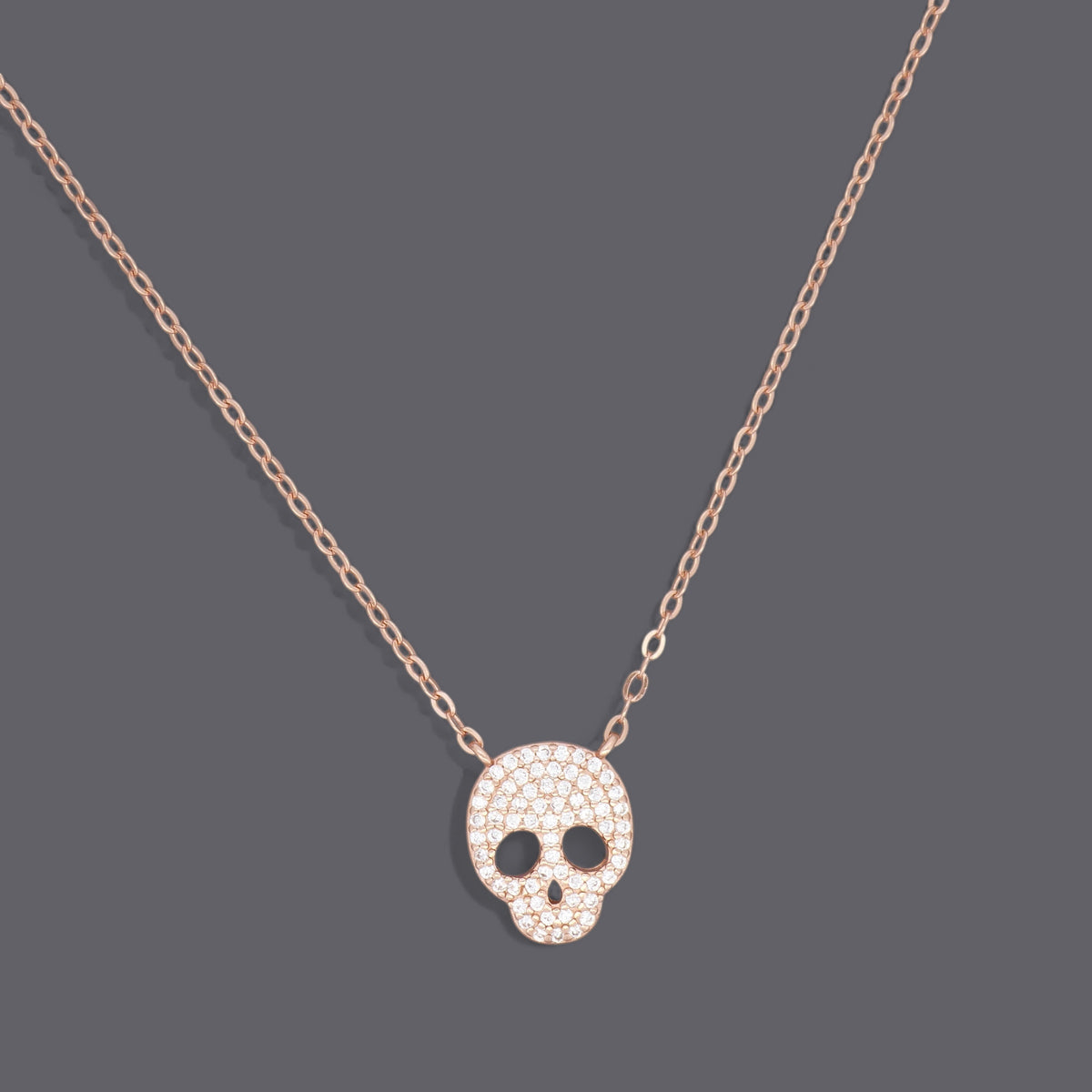 Skull Cz Necklaces