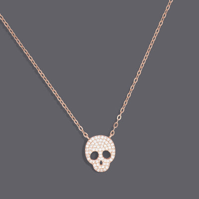 Skull Cz Necklaces
