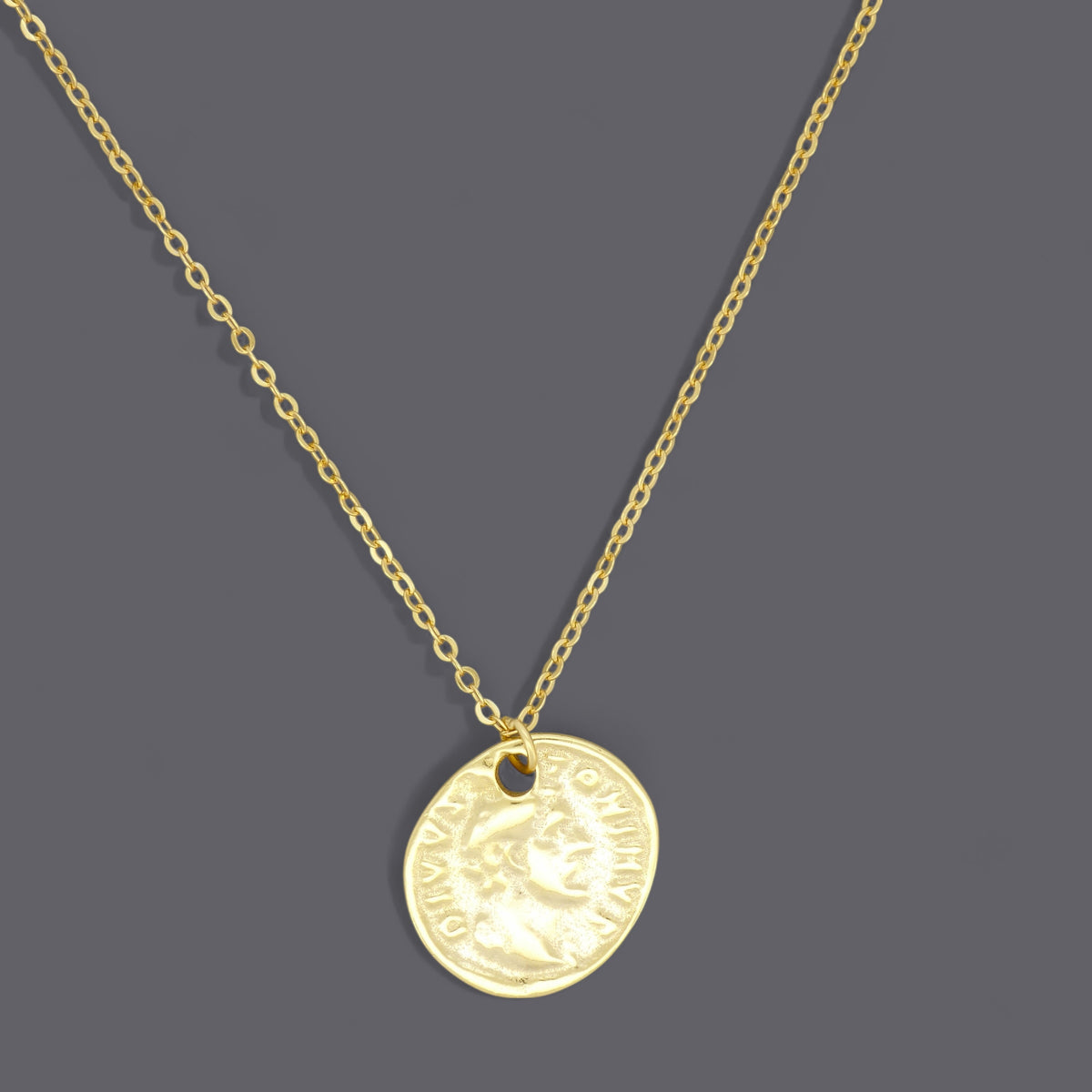 Double Side Coin Necklaces