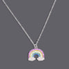 Rainbow Necklaces Cz