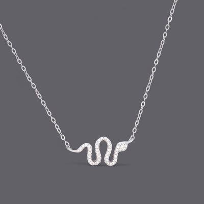 Snake CZ Necklaces