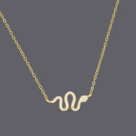 Snake CZ Necklaces