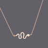 Snake CZ Necklaces