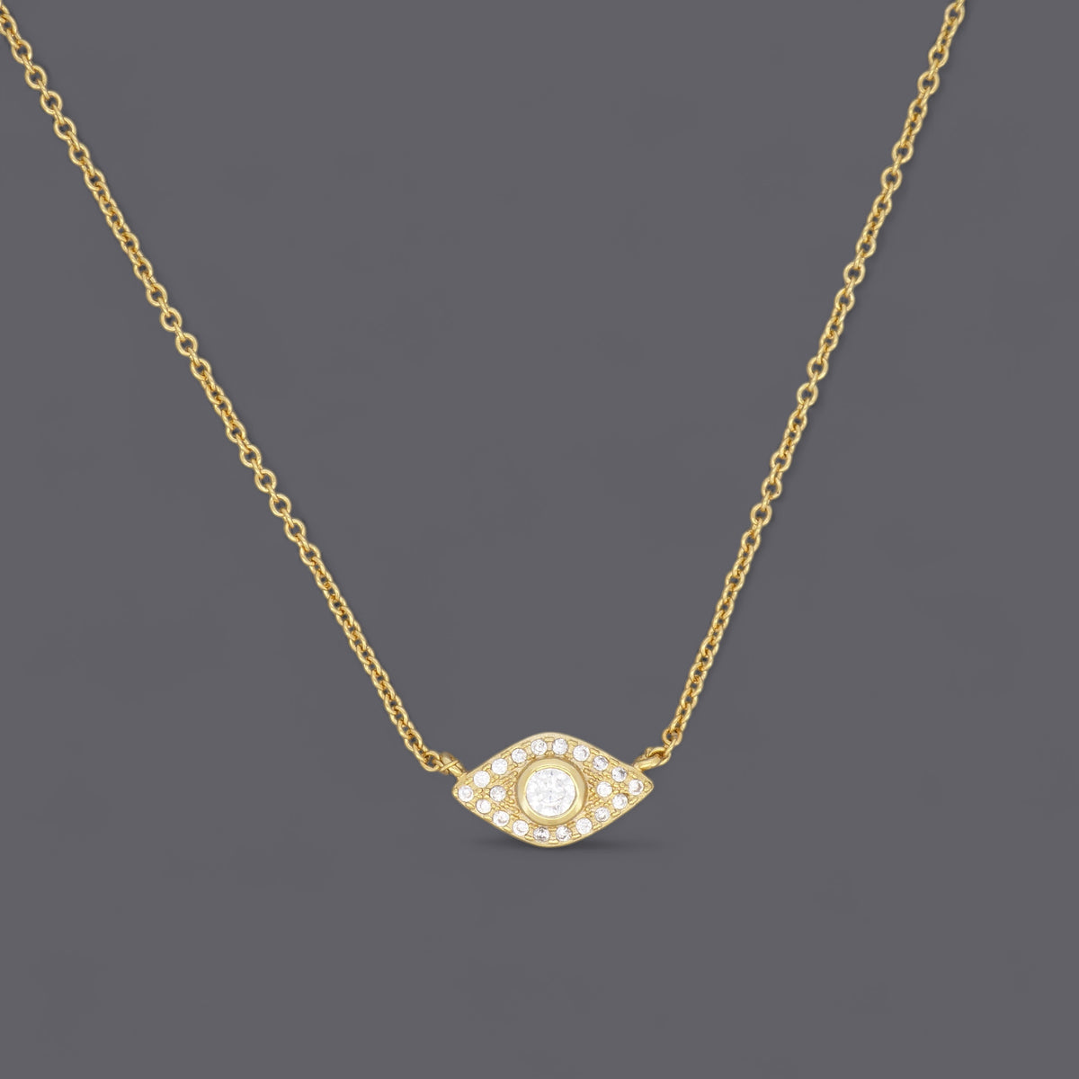 White Eye Necklaces