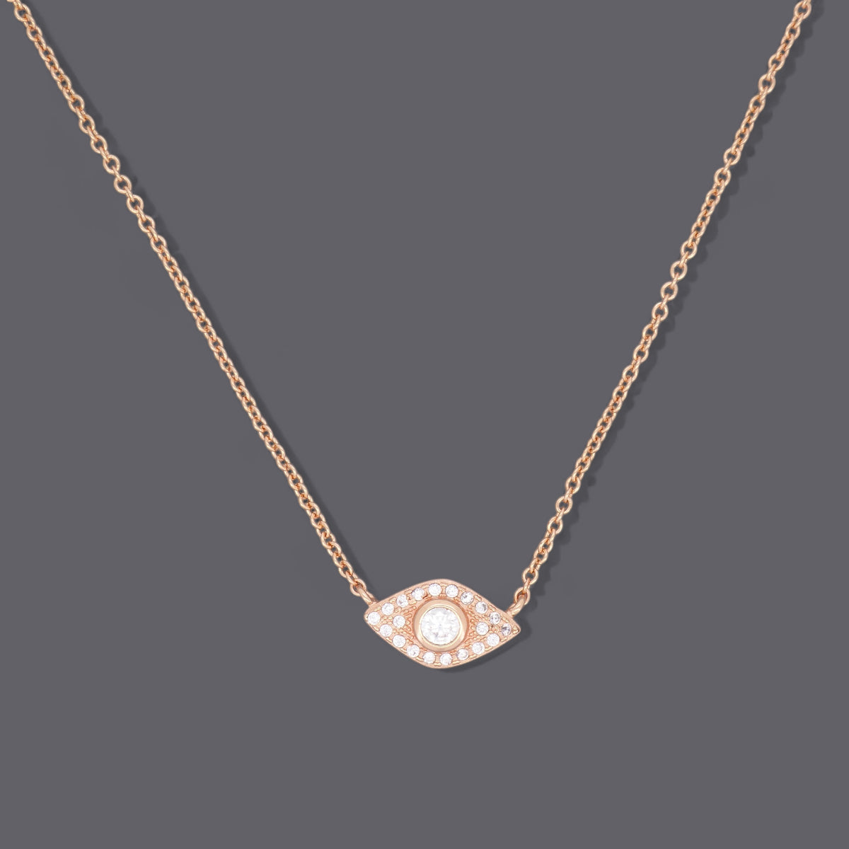 White Eye Necklaces