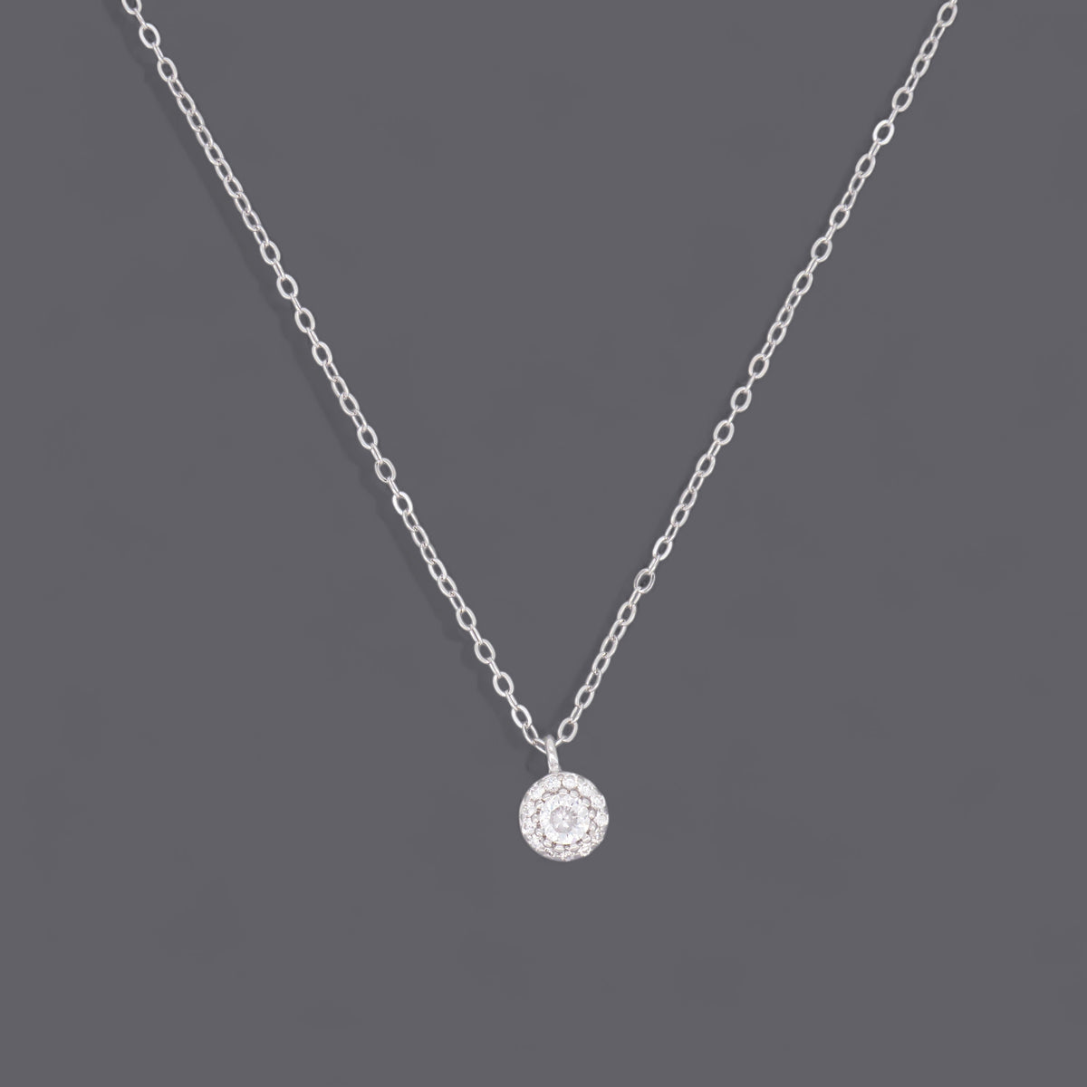 Small Lux Solitaire Necklaces
