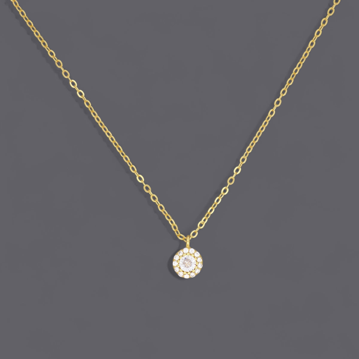 Small Lux Solitaire Necklaces
