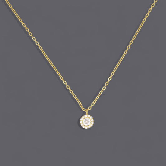 Small Lux Solitaire Necklaces