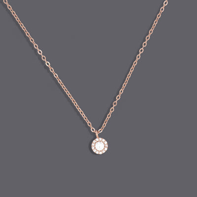 Small Lux Solitaire Necklaces
