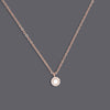 Small Lux Solitaire Necklaces