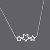 Three Star Necklaces