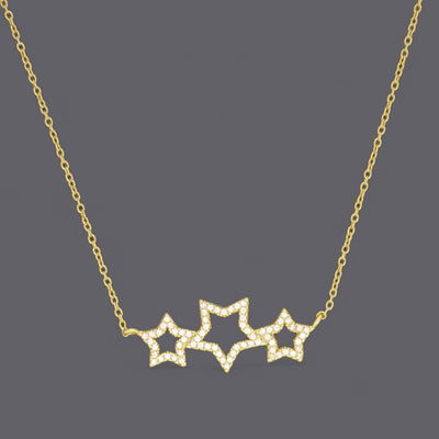 Three Star Necklaces
