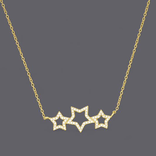 Three Star Necklaces