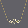 Three Star Necklaces