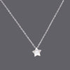 Single Stone Star Necklace