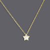 Single Stone Star Necklace