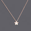 Single Stone Star Necklace