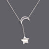 Moon Star Dangle Necklaces