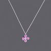 Pink Flower Necklaces