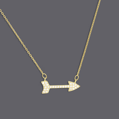 Arrow CZ Necklaces