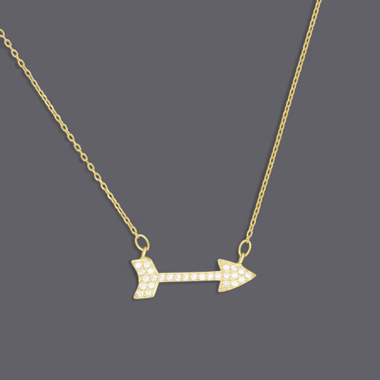 Arrow CZ Necklaces