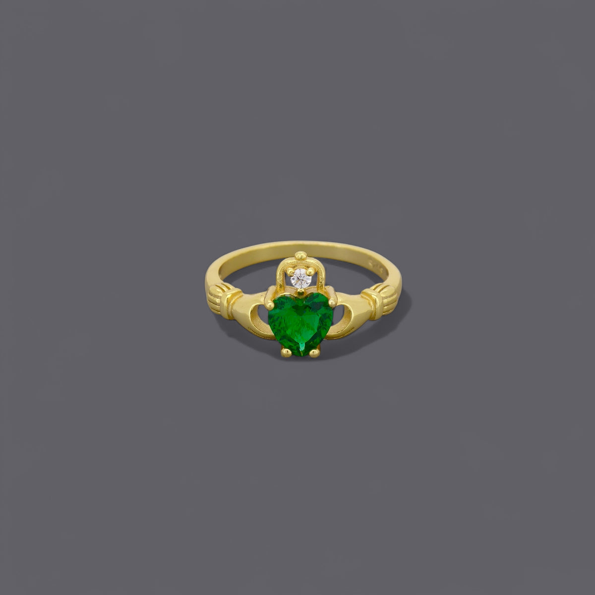 Irish Claddagh Heart Ring