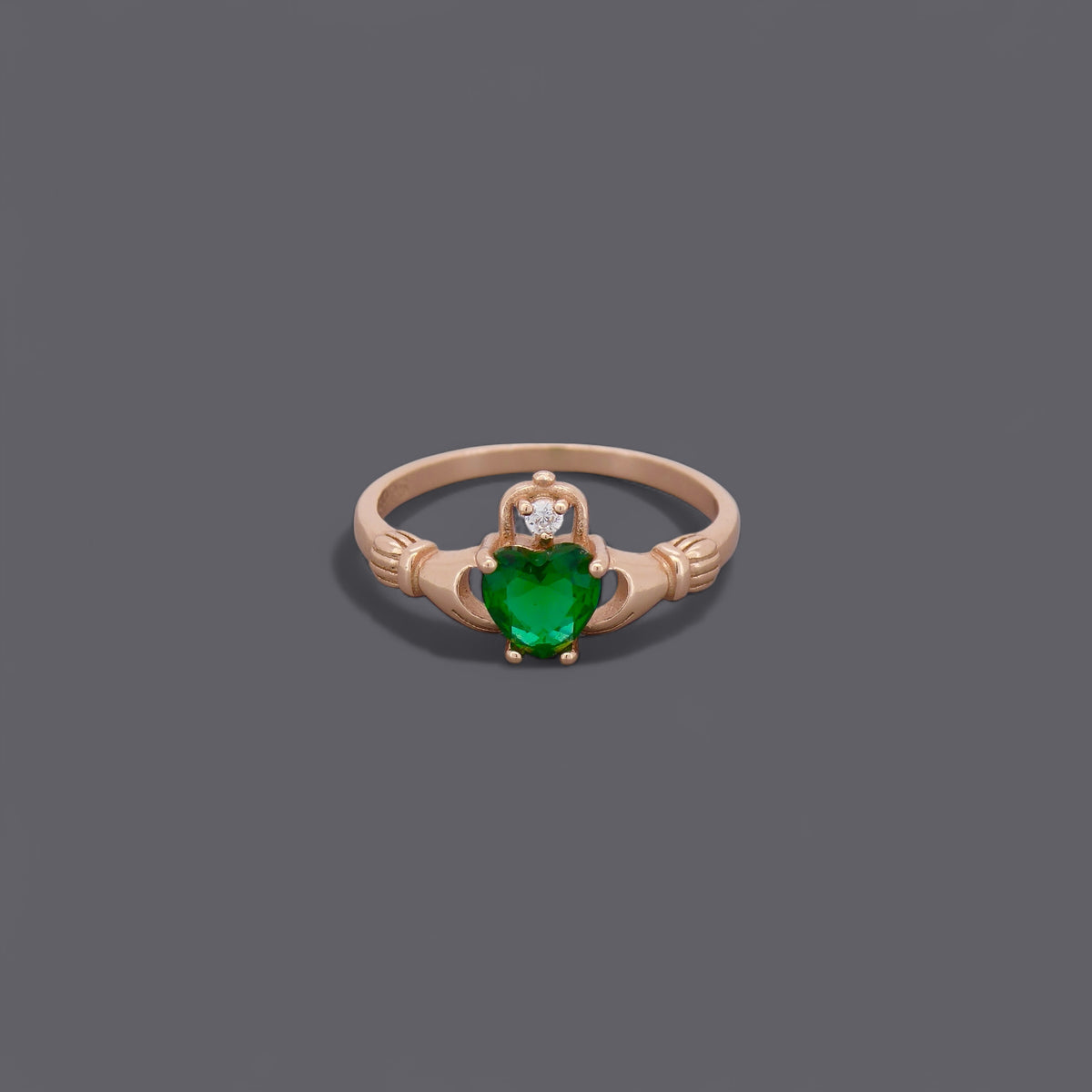Irish Claddagh Heart Ring