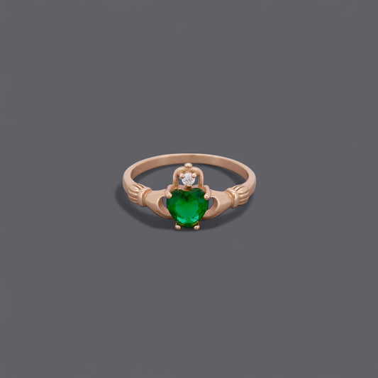 Irish Claddagh Heart Ring