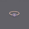 Small Lucky Turkish Greek Evil Eye Rings