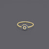 Small Lucky Turkish Greek Evil Eye Rings