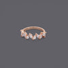 Ten Stone Engagement Ring
