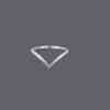 Plain V Wishbone Stacking Rings