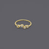 Irregular Cz Stones Rings