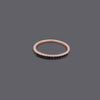 Half Eternity Stacking Rings
